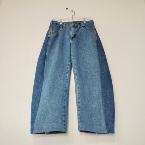 UPCYCLED BALLOON JEANS - Picture 1 of 5